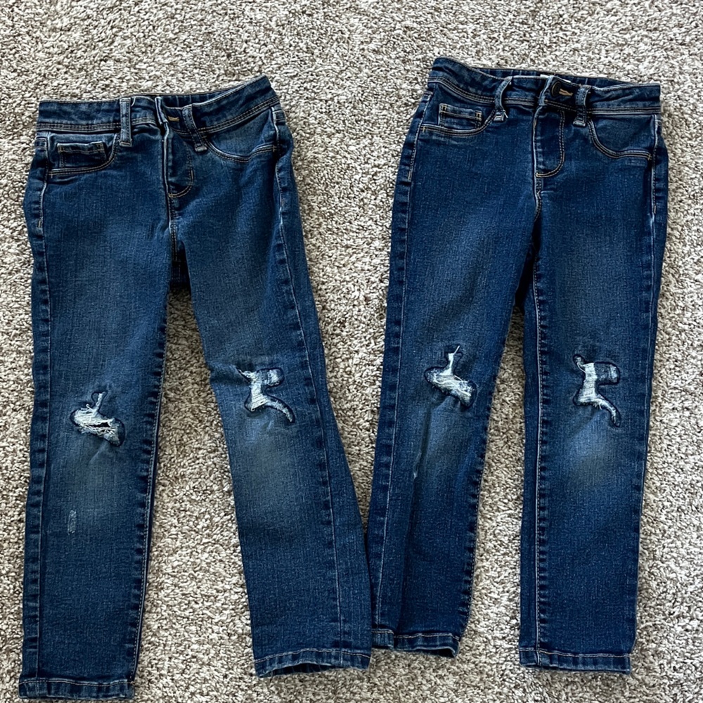 Girls Jumping Beans Light Blue Denim Pants